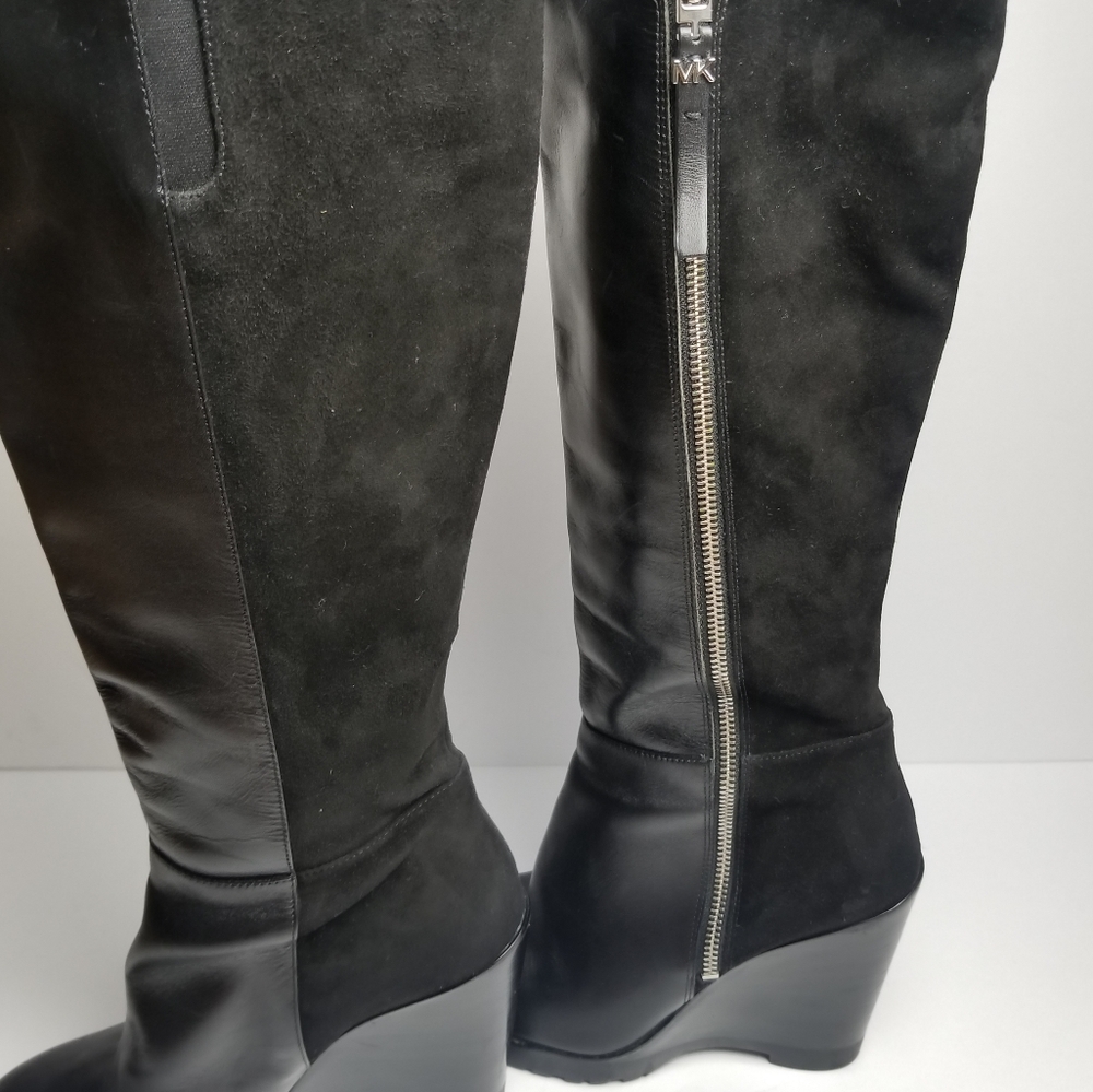 MICHAEL Michael KorsClara Wedge Tall Boots - Picture 6 of 12